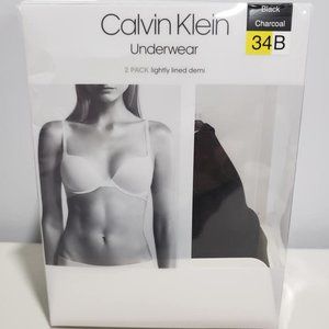 Calvin Klein Intimates & Sleepwear - Calvin Klein 2 pack lightly lined Demi Calvin Klein Intimates & Sleepwear - Calvin Klein 2 pack lightly lined Demi